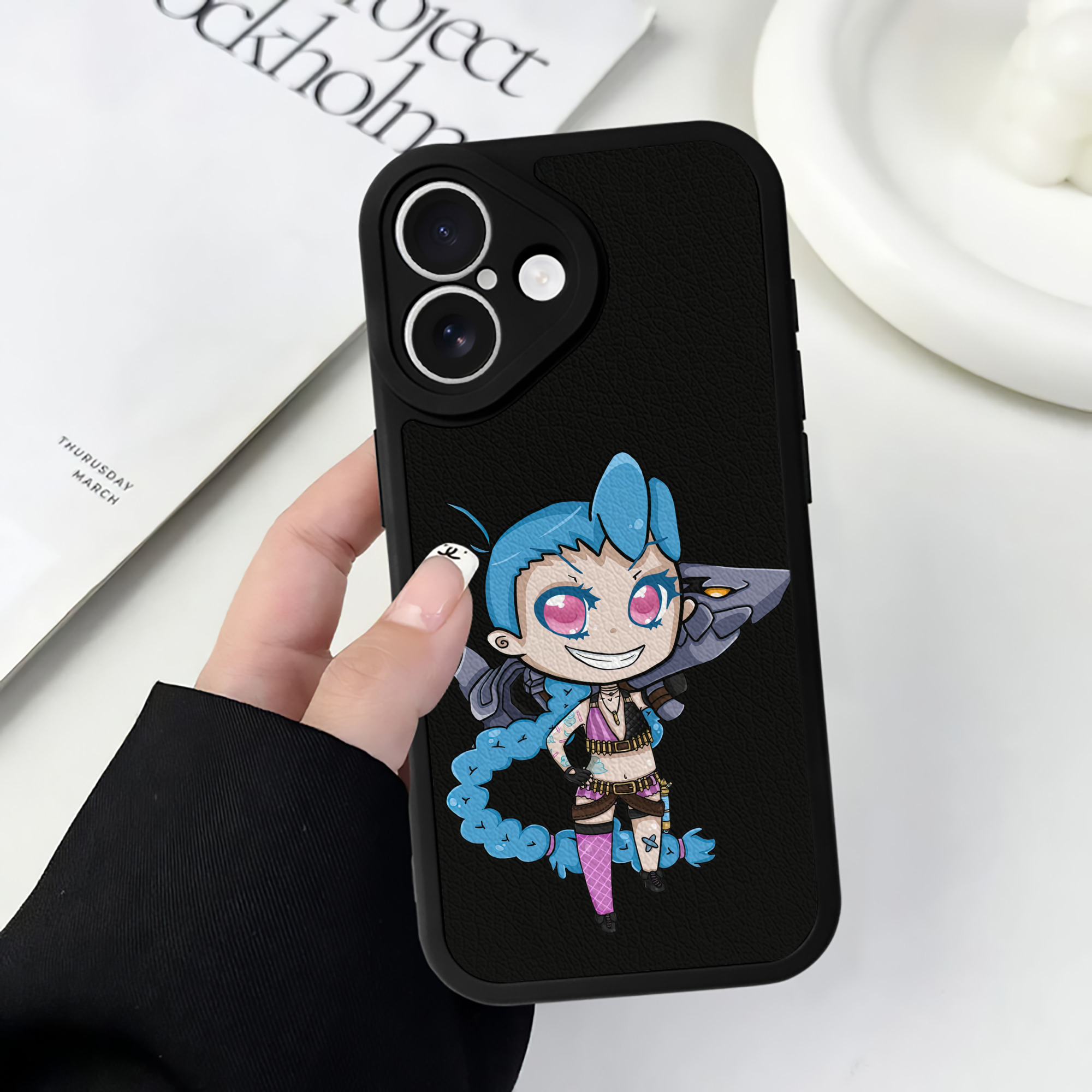 リーグ・オブ・レジェンド League of Legends LOL 【iPhone 16シリーズ対応】シリコンスマホケース（レザー調） 材質：シリコン
